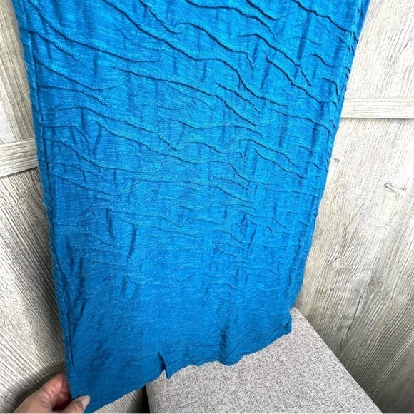 Toad & Co Blue Wave Textured Tank Dress - Picture 3 of 6